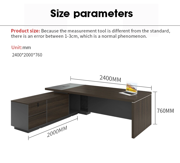 China Wholesale Market Home Gaming Melamine Computer Veneer Executive Wooden Modern Table Furniture Office Desk