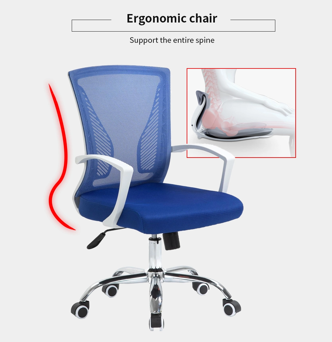 Latest Adjustable Hotel Boss Executive Office Nylon Computer Bayside Mesh Office Chair