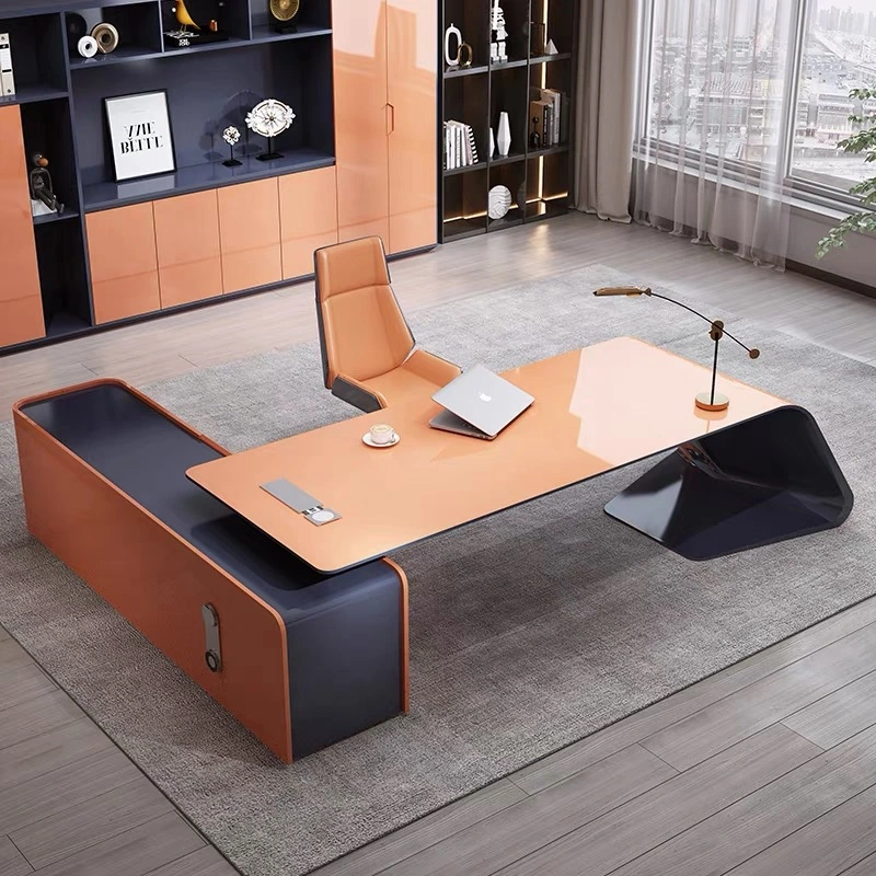 Office Furniture Luxury Office Desk MDF Boss Executive Desk