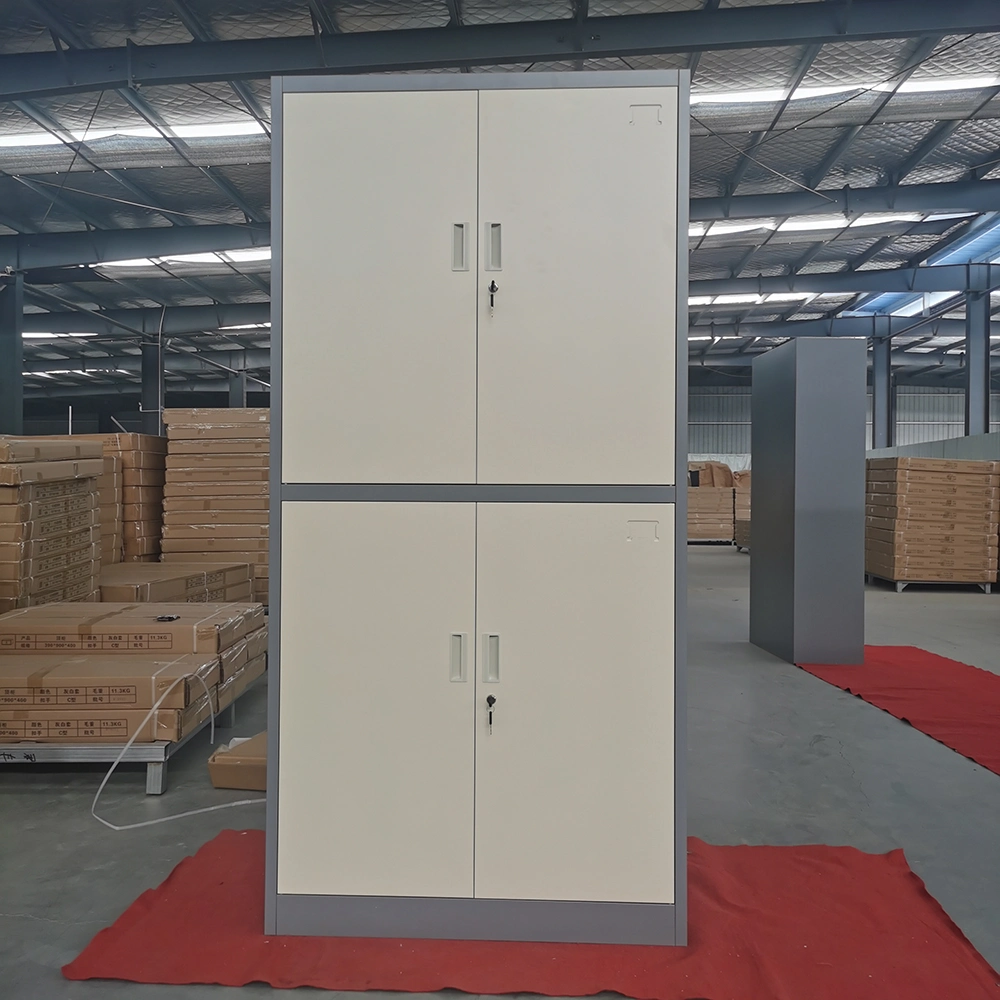 2 Door 4 Shelves Storage Steel File Cabinet for Office Warehouse