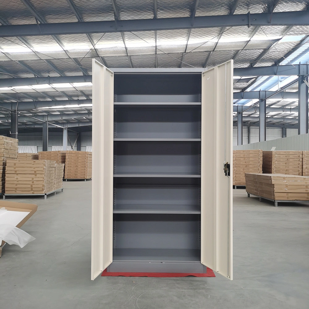 2 Door 4 Shelves Storage Steel File Cabinet for Office Warehouse